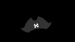 Animated Emoji - Hat Pirate